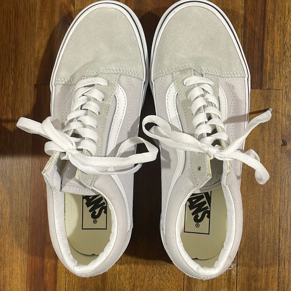 COPY - *BRAND NEW* Vans Old Skool Color Gray Dawn/True White